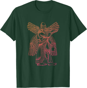 Enki Enlil - Ancient Sumerian Diety King Anunnaki Nibiru T-Shirt - T-Shirt | Forest