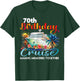 70th Birthday Cruise 2025 Family Cruise Vacation Birthday T-Shirt - T-Shirt | Forest