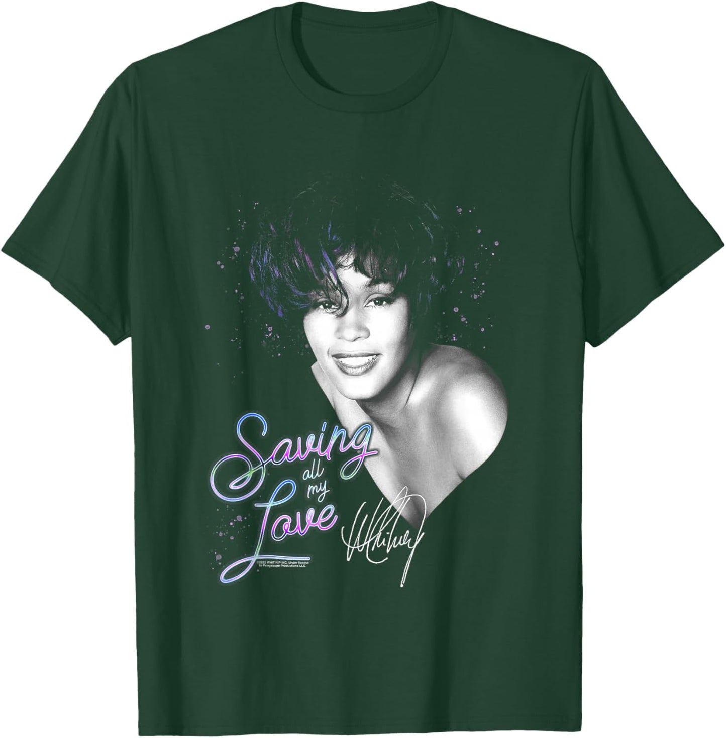 Whitney Houston Saving All My Love T-Shirt - T-Shirt | Forest