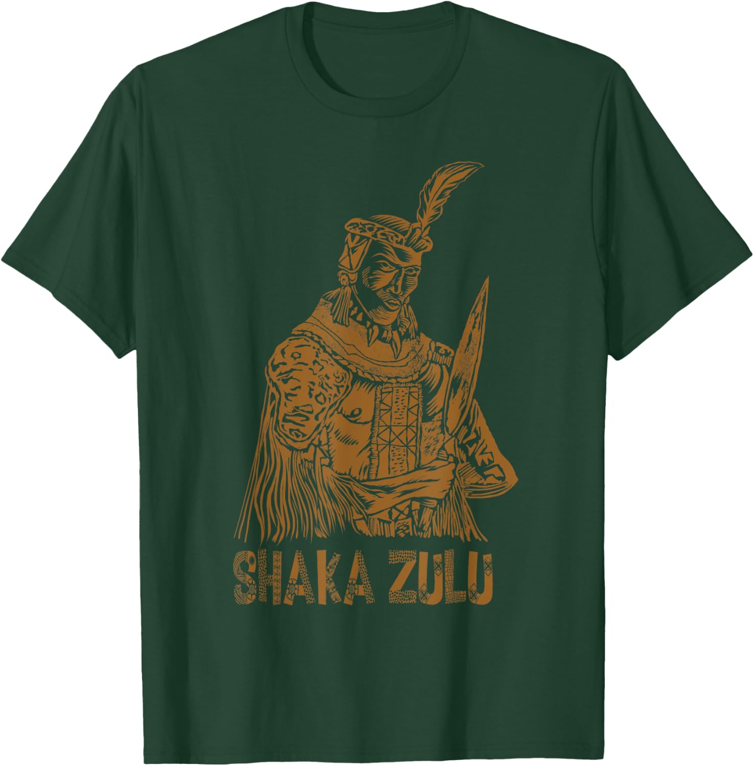 Cool Shaka Zulu African King Pride Funny Gift Women T-Shirt - T-Shirt | Forest