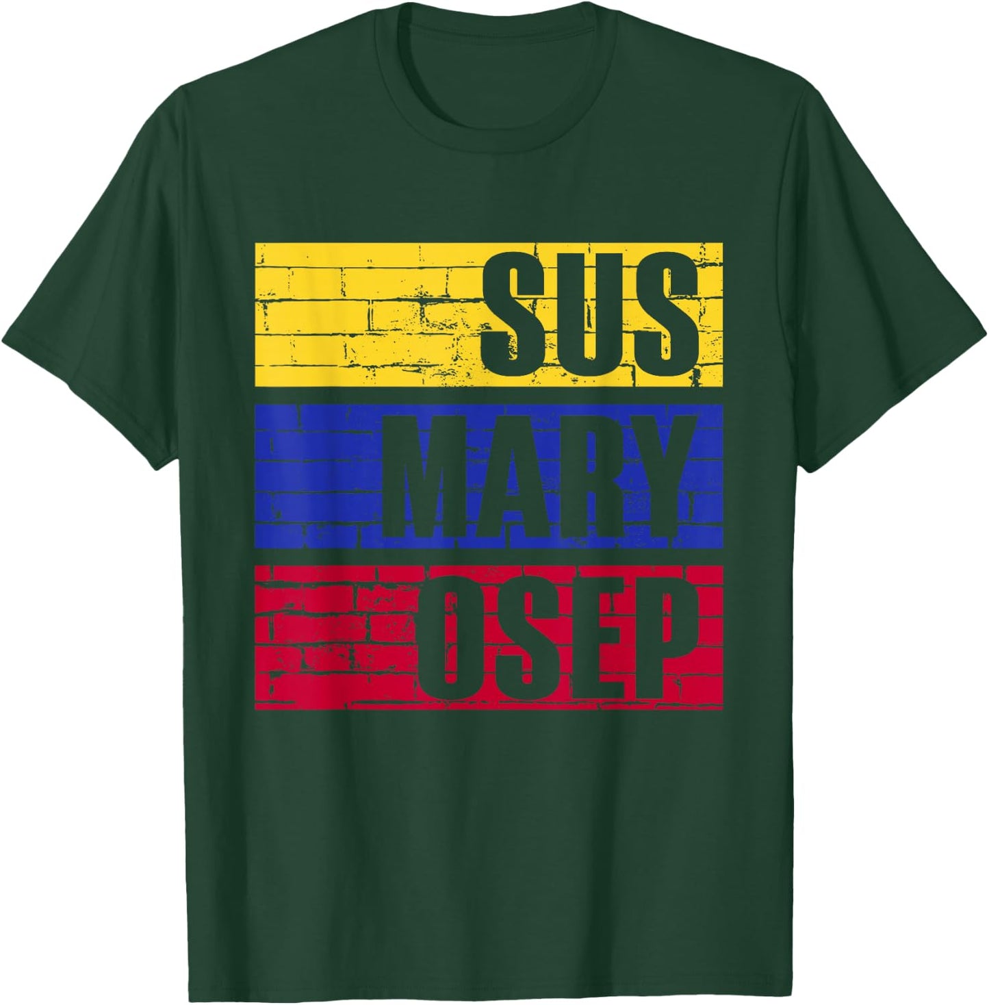 Funny Retro Vintage Filipino Pinoy Sus Mary Osep T-Shirt - T-Shirt | Forest