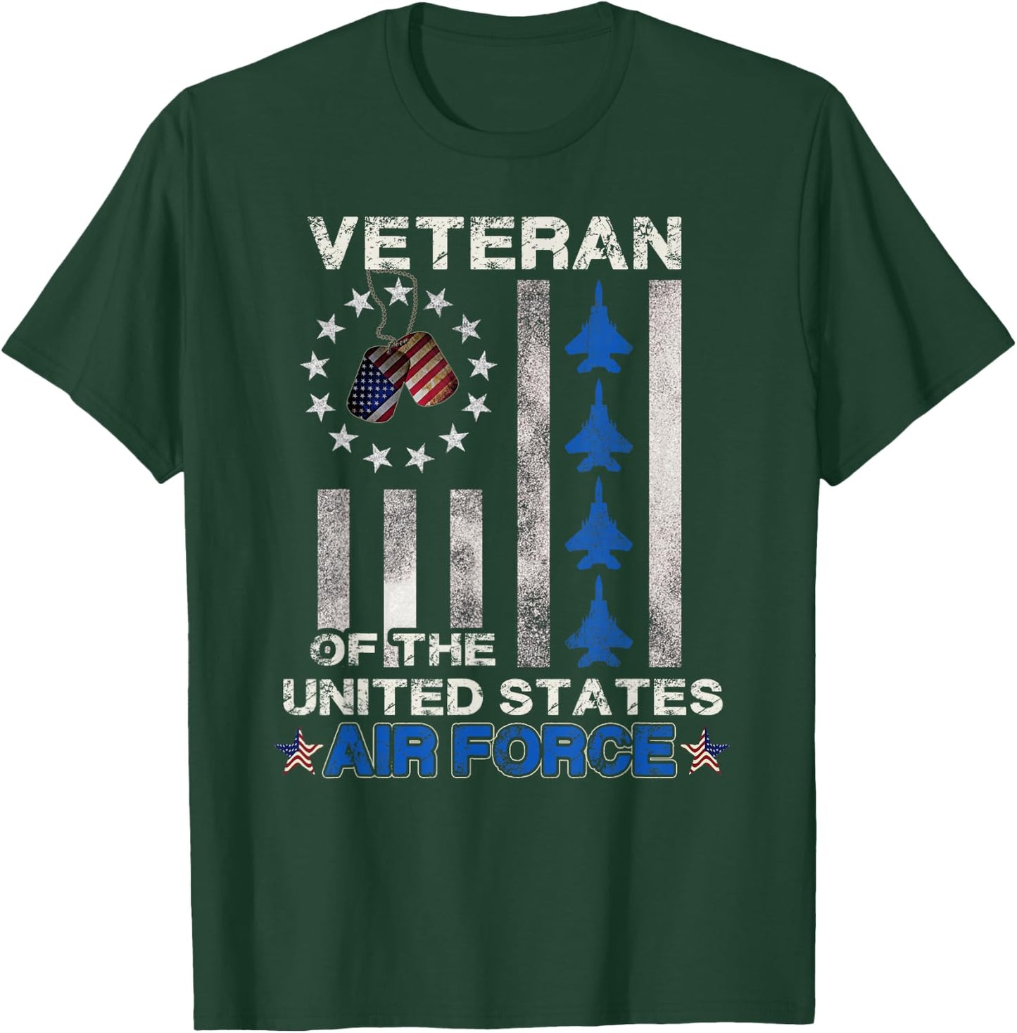 Veteran of The United States Air Force US Air Force T-Shirt - T-Shirt | Forest