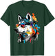 Cool Siberian Husky - Dog Lover Huskies Puppies Puppy T-Shirt - T-Shirt | Forest