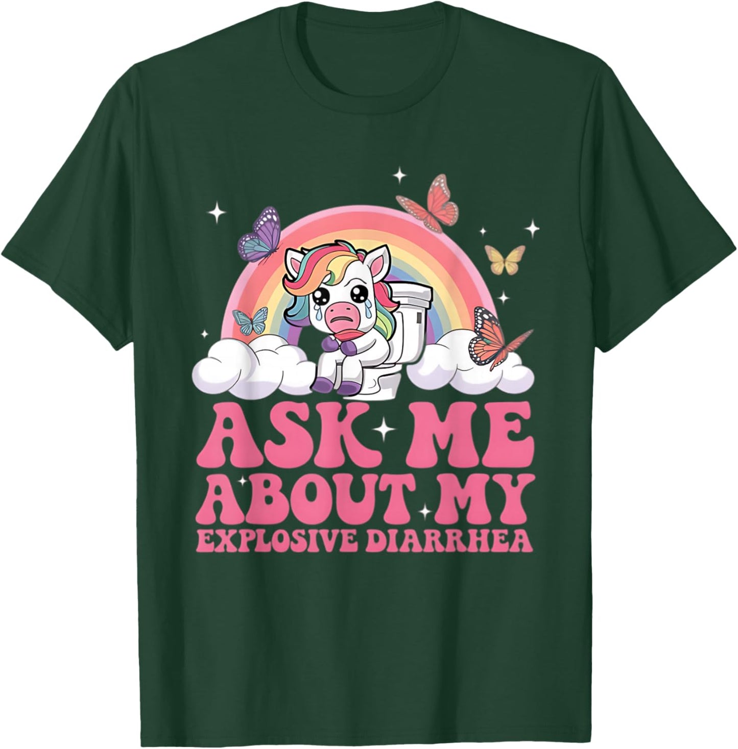 Funny Inappropriate Embarrassing Gag Meme Adult Humor Women T-Shirt - T-Shirt | Forest