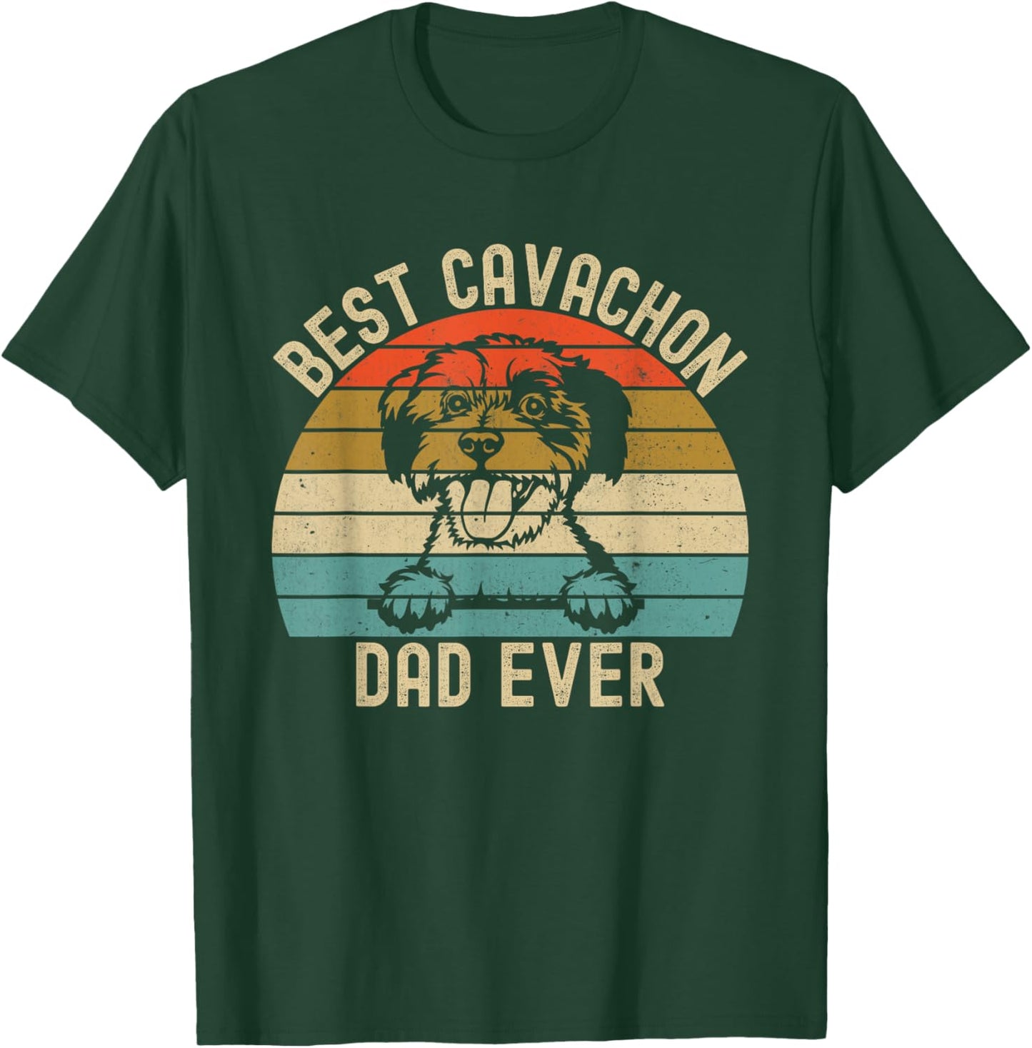 Best Cavachon Dad Ever T-Shirt - T-Shirt | Forest