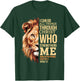 Christian I Can Do All Things Through Christ Lion faith T-Shirt - T-Shirt | Forest