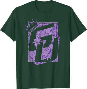 GU Purple Floral - 671 Guam T-Shirt - T-Shirt | Forest