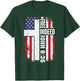 Free Indeed Christian 4th July Jesus Dad Women Men Patriotic T-Shirt - T-Shirt | Forest