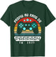 Future Godfather 2025 Gamer Gift Announcement Pregnancy Retro , Black, S T-Shirt - T-Shirt | Forest