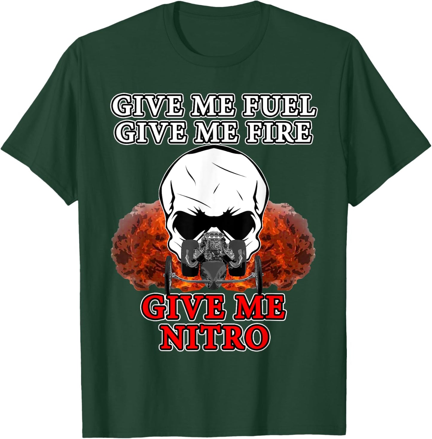 Nitro Drag Racing Top Fuel Dragsters T-Shirt - T-Shirt | Forest