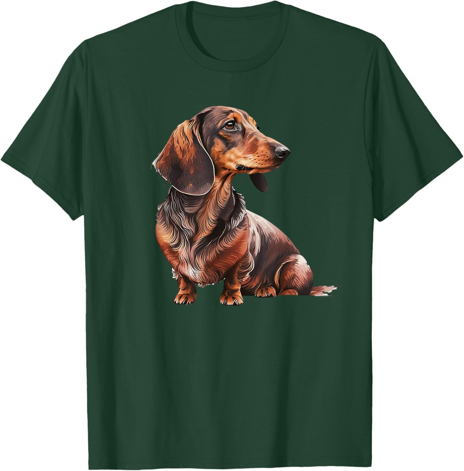 Funny Dachshund Cute T-Shirt - T-Shirt | Forest