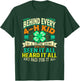 Behind Every 4-H Kid Is Show Mom T-Shirt - T-Shirt | Forest