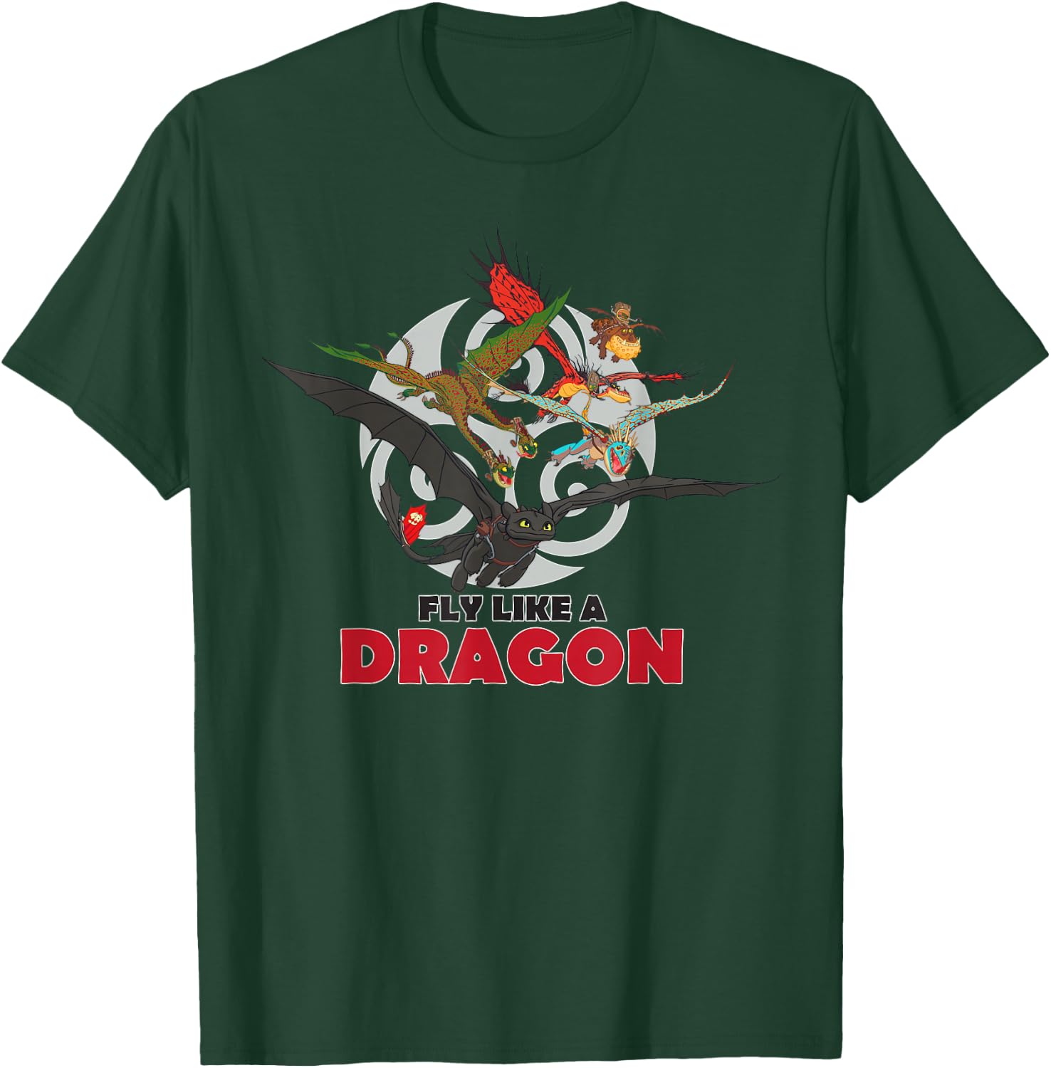 How to Train Your Dragon 3 Fly Like a Dragon T-Shirt - T-Shirt | Forest