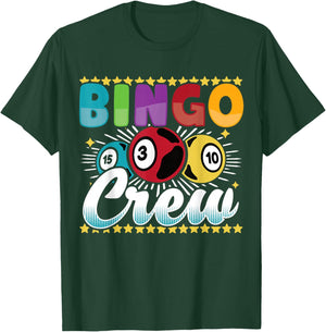 Bingo Player Gambling - Bingo Crew T-Shirt - T-Shirt | Forest
