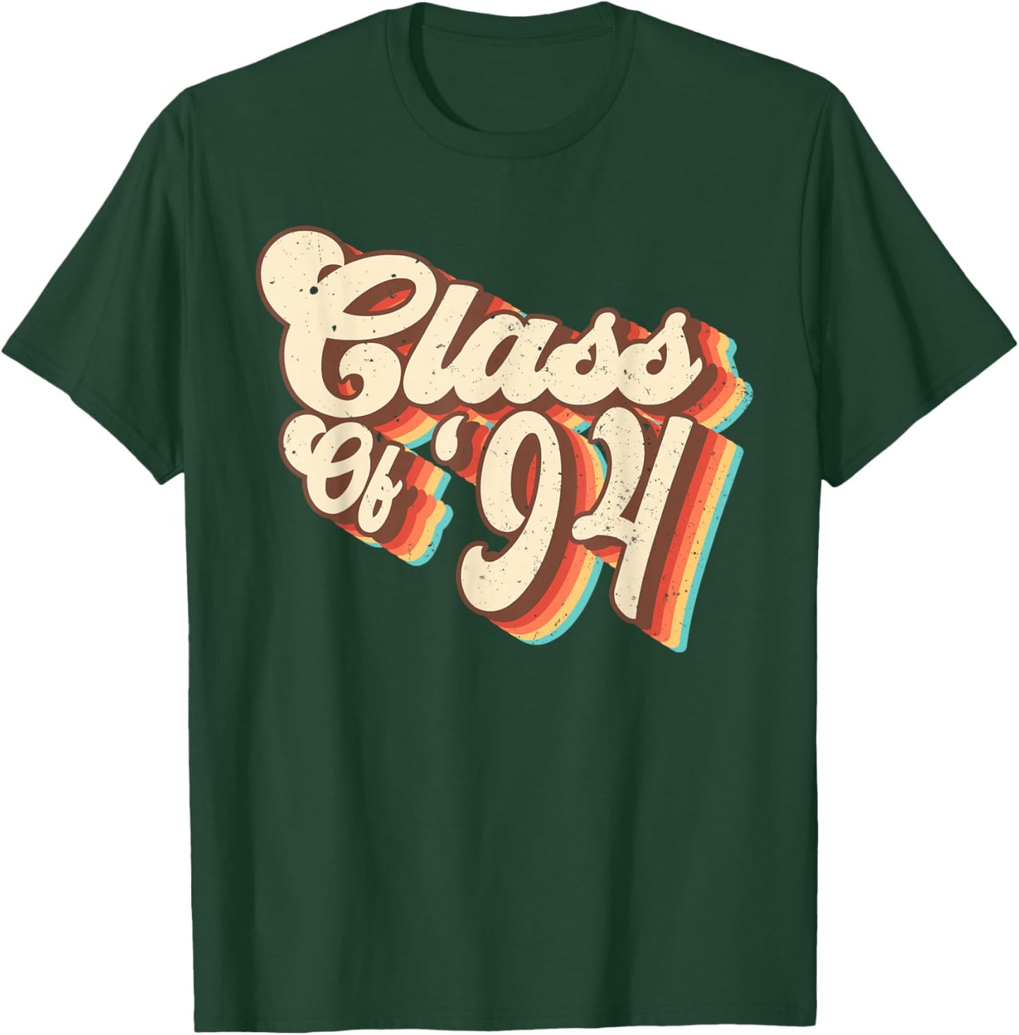 1994 Class Reunion Retro Class Of 94 High School Graduation T-Shirt - T-Shirt | Forest
