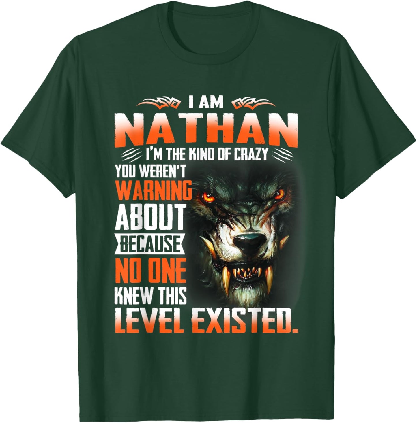 Funny Nathan Shirt - Nathan First Name T-Shirt - T-Shirt | Forest