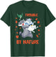 Disney Pocahontas Meeko Percy Flit Trouble By Nature T-Shirt - T-Shirt | Forest