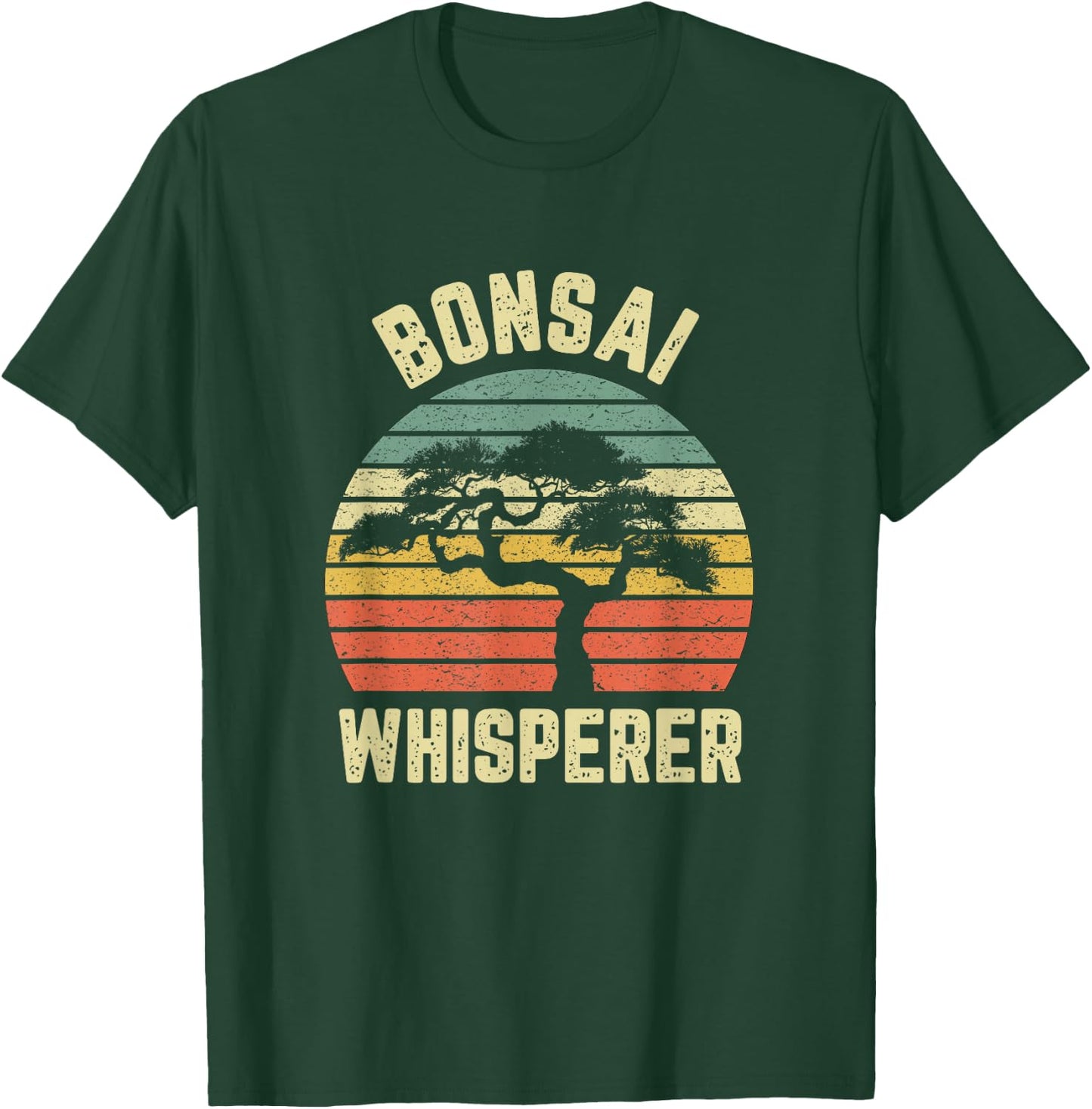 Bonsai Shirt Funny Japanese Bonsai Tree Whisperer Gift Shirt T-Shirt - T-Shirt | Forest