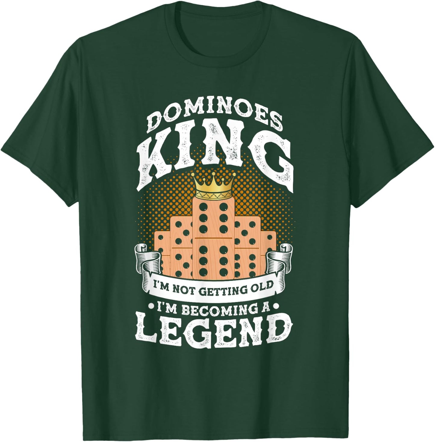 Domino Tile Game Domino Player Domino Game T-Shirt - T-Shirt | Forest