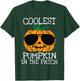 Kids Coolest Pumpkin In The Patch Halloween Boys Girls Teens T-Shirt - T-Shirt | Forest