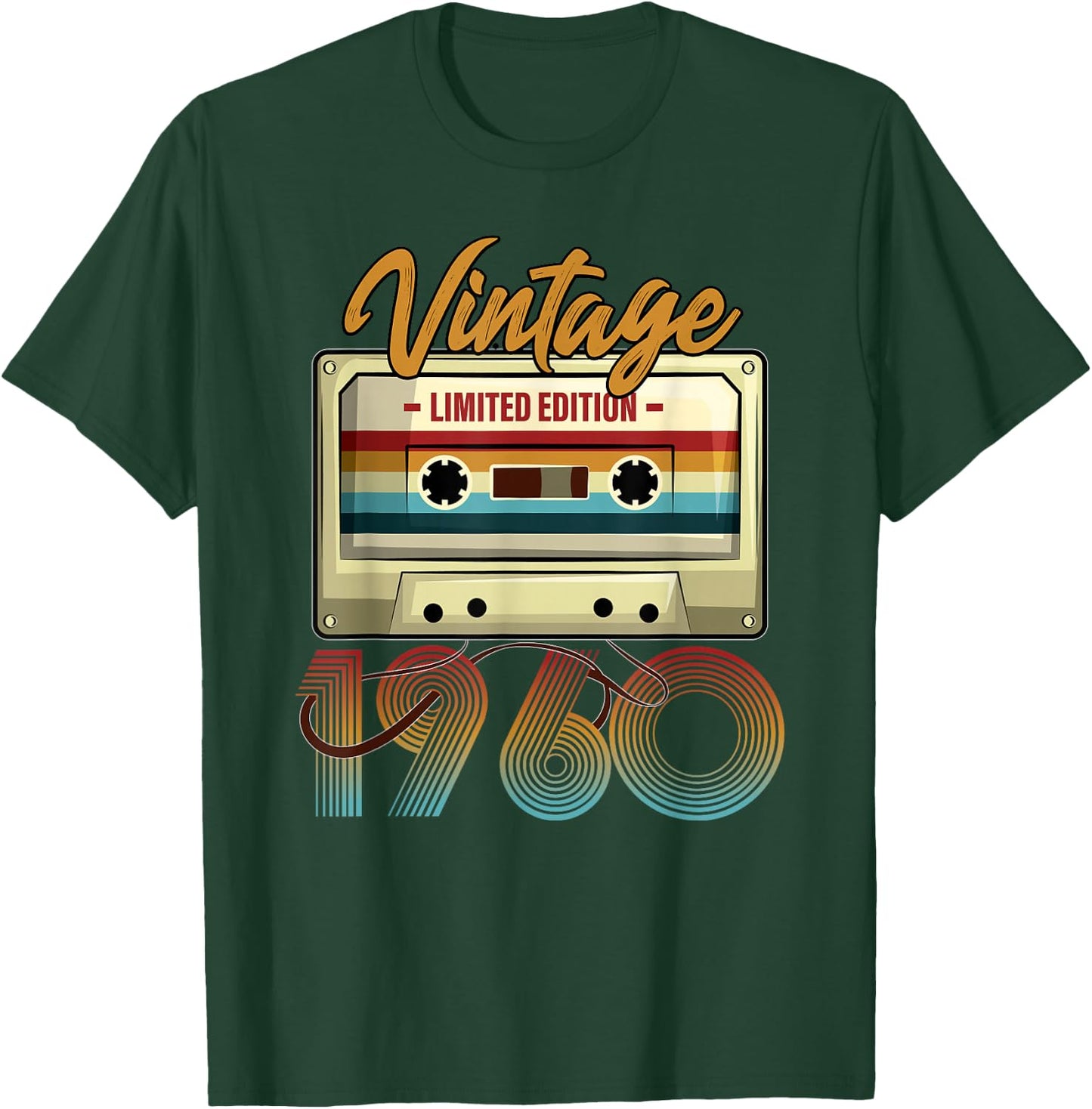 Vintage 1960 65th birthday cassette tape women B-day T-Shirt - T-Shirt | Forest