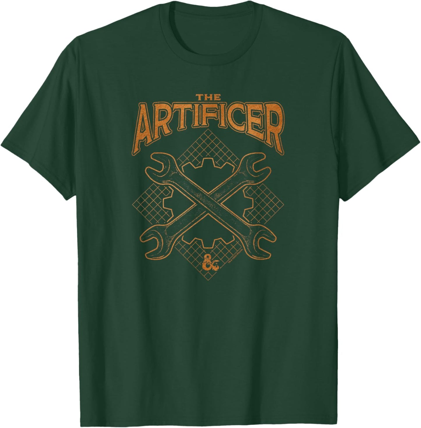 Dungeons & Dragons The Artificer Class Invention Tools Logo T-Shirt - T-Shirt | Forest