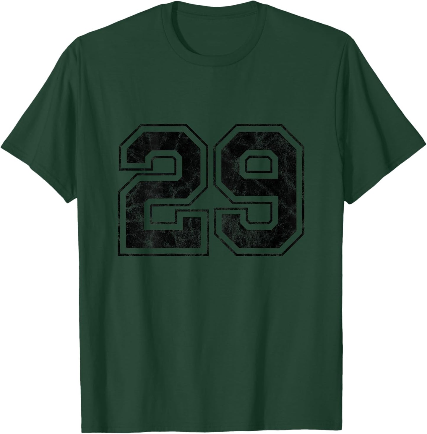 Number 29 on the back T-Shirt - T-Shirt | Forest
