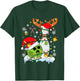 Christmas Bowling Hat Santa Bowler Xmas Sport Men Women Kids T-Shirt - T-Shirt | Forest