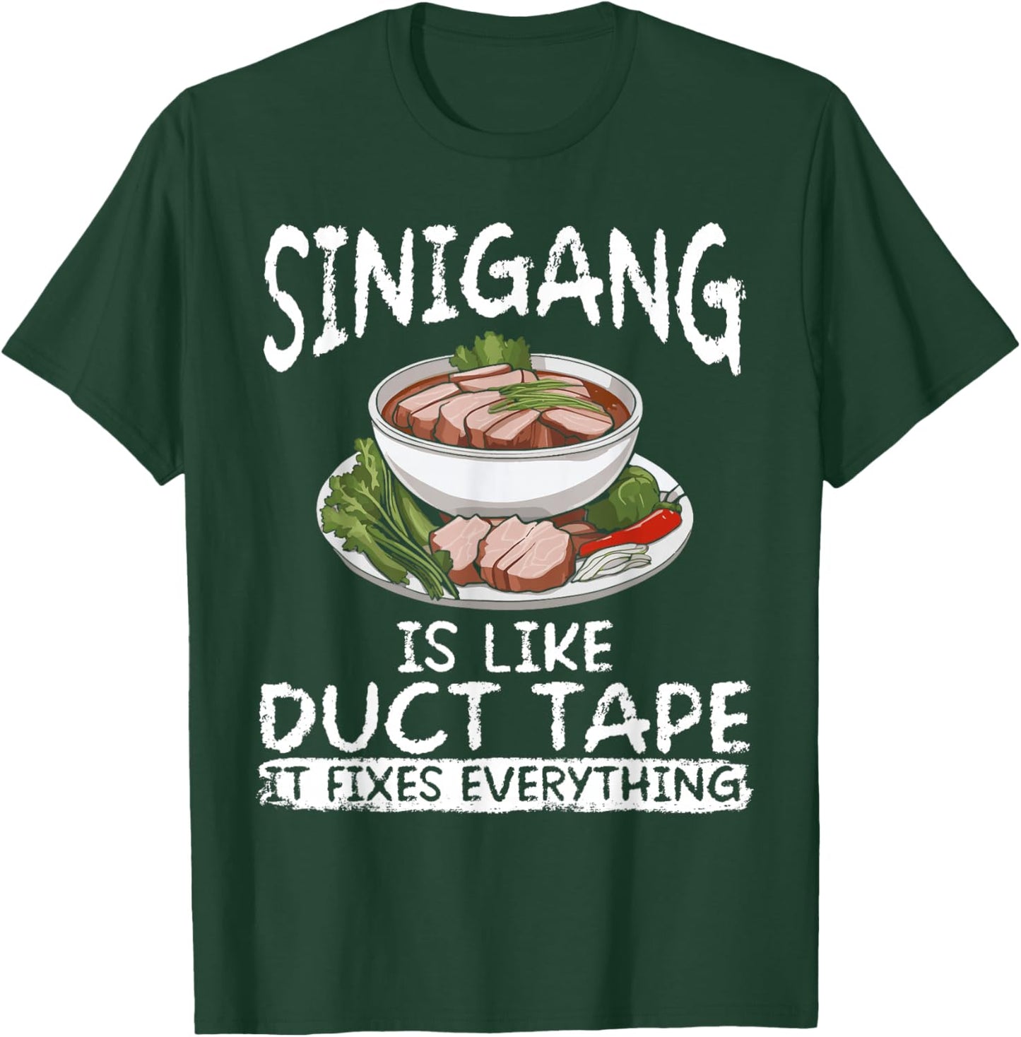 Sinigang Lover Filipino Food Soup Making Siningag Mix T-Shirt - T-Shirt | Forest