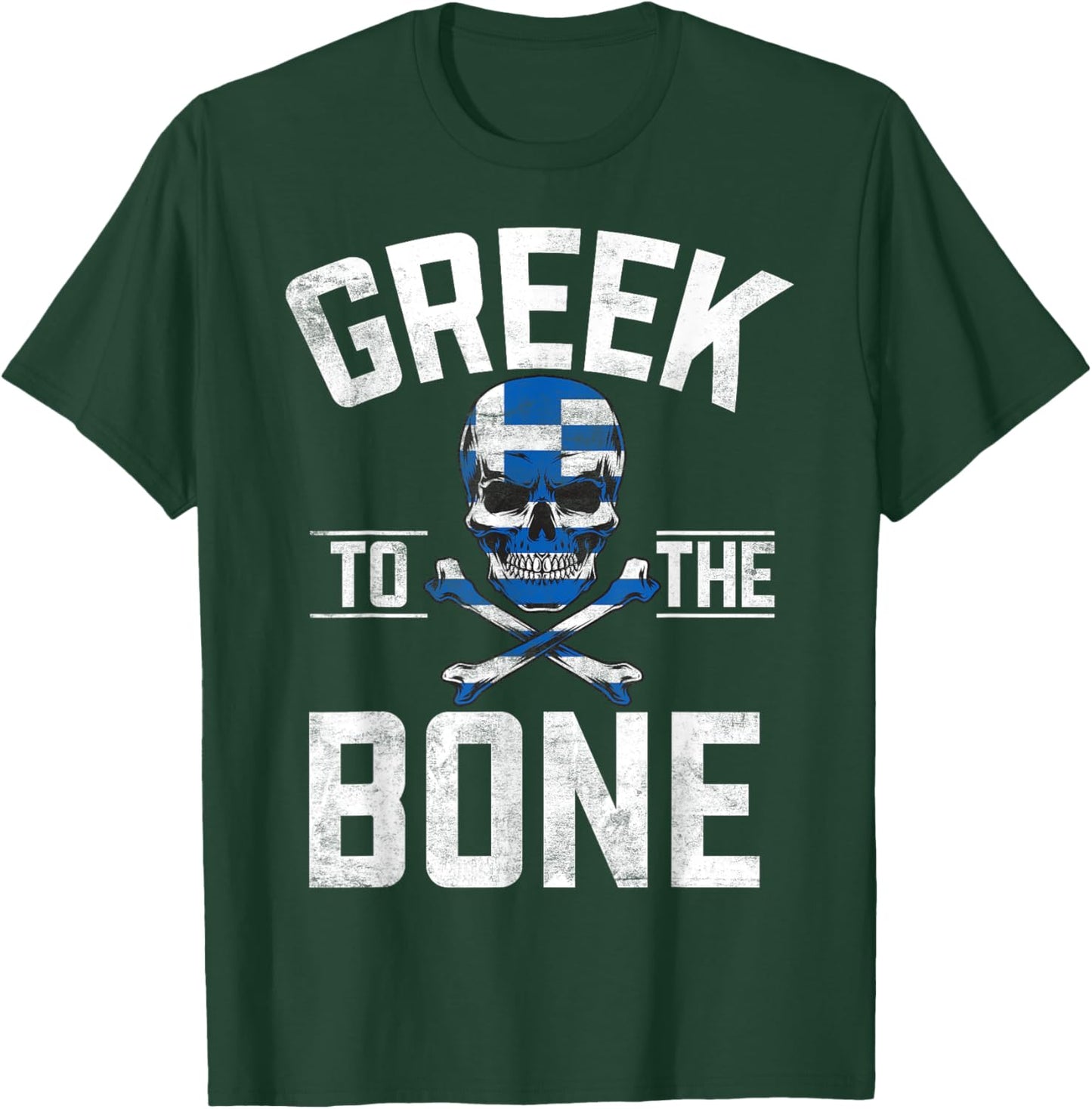 Greek to the Bone Greek T-Shirt - T-Shirt | Forest