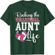 Rocking The Volleyball Aunt Life Volleyball Player Aunt T-Shirt - T-Shirt | Forest