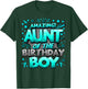 Aunt of the Birthday Boy Matching Family Of Boy Party T-Shirt - T-Shirt | Forest