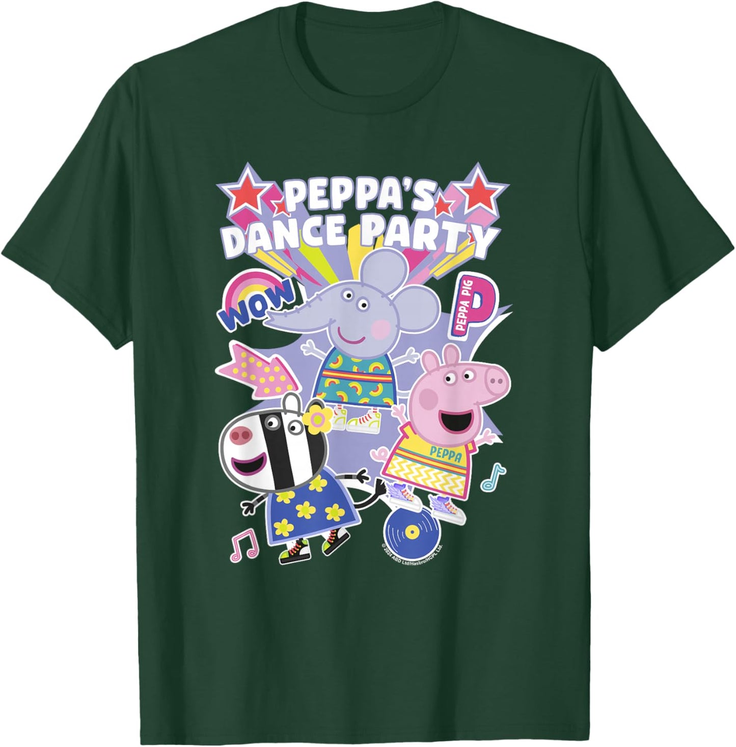 Peppa Wutz Peppa's Dance Party AMAZON EXCLUSIVE T-Shirt - T-Shirt | Forest