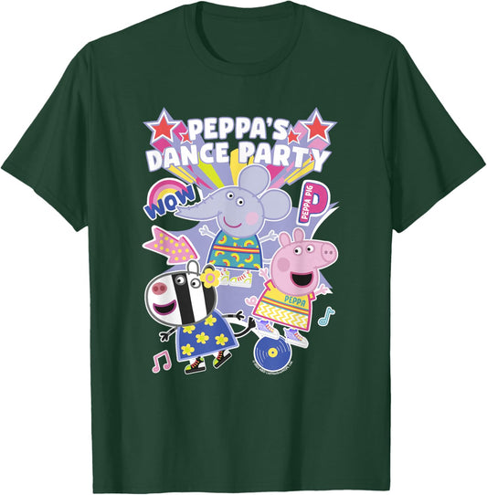 Peppa Wutz Peppa's Dance Party AMAZON EXCLUSIVE T-Shirt - T-Shirt | Forest