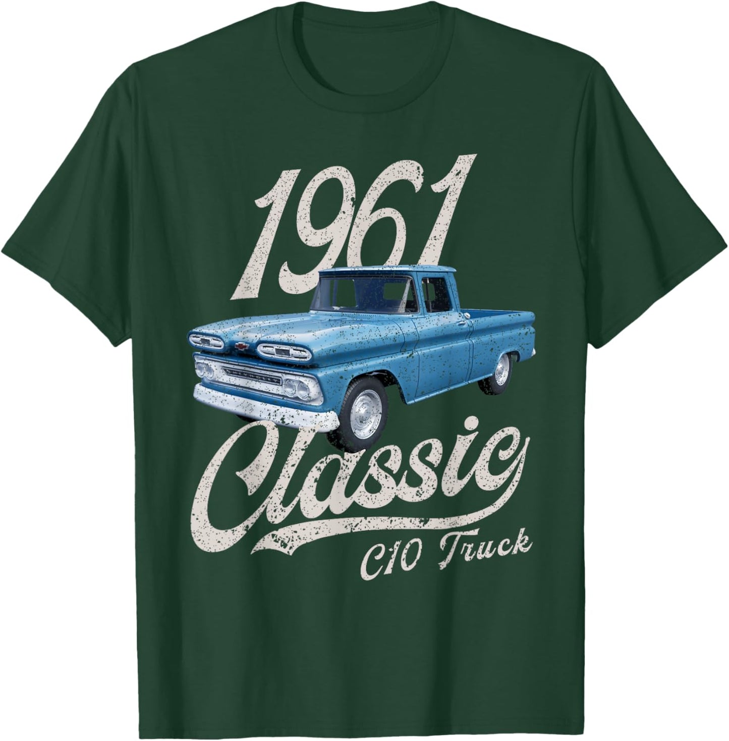 1961 61 c10 TRUCK T-Shirt - T-Shirt | Forest
