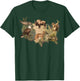 American Wildlife Map T-Shirt - T-Shirt | Forest