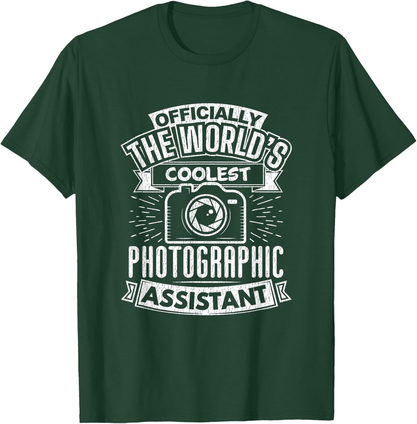Assistant Photographer - Funny Photography Quote T-Shirt - T-Shirt | Forest