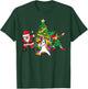 Dabbing Santa Elf Unicorn Christmas Tree Kids Boy Girl Gifts T-Shirt - T-Shirt | Forest