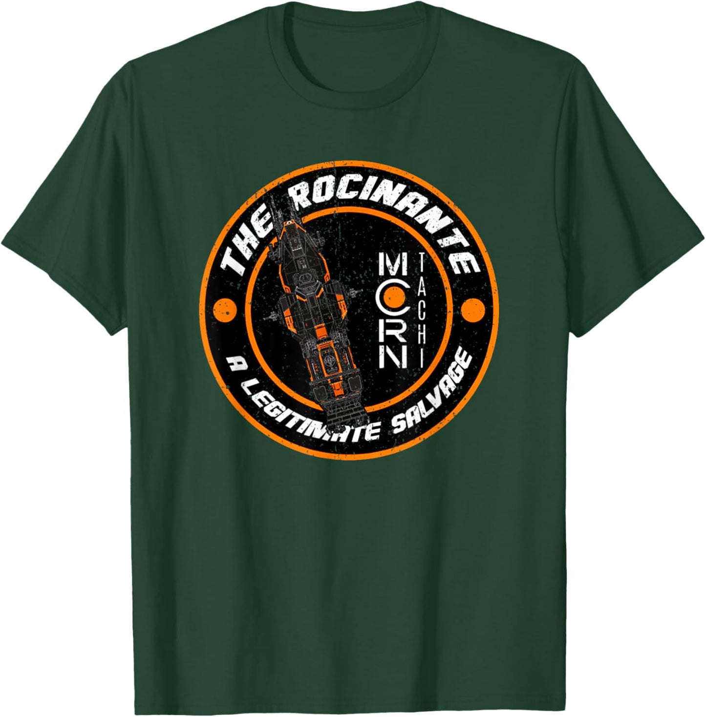 Vintage Retro The Rocinante A Legitimate Salvage T-Shirt - T-Shirt | Forest