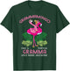 Grammamingo Gramma Flamingo Lover Grandma Grandmother T-Shirt - T-Shirt | Forest