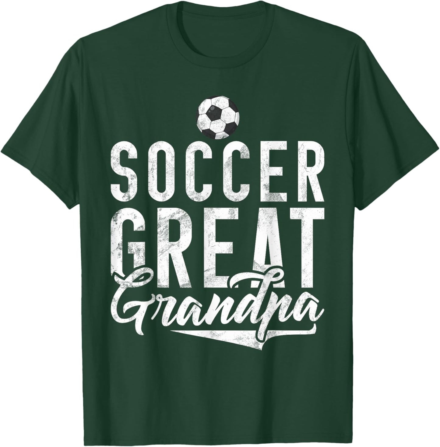 Soccer Great Grandpa T-Shirt - T-Shirt | Forest