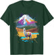 Cute Alpaca Cotopaxi National Park Outfit Llama Ecuador T-Shirt - T-Shirt | Forest