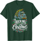 Merry Trucking Christmas Truck Driver Semi-Trailer Trucker T-Shirt - T-Shirt | Forest
