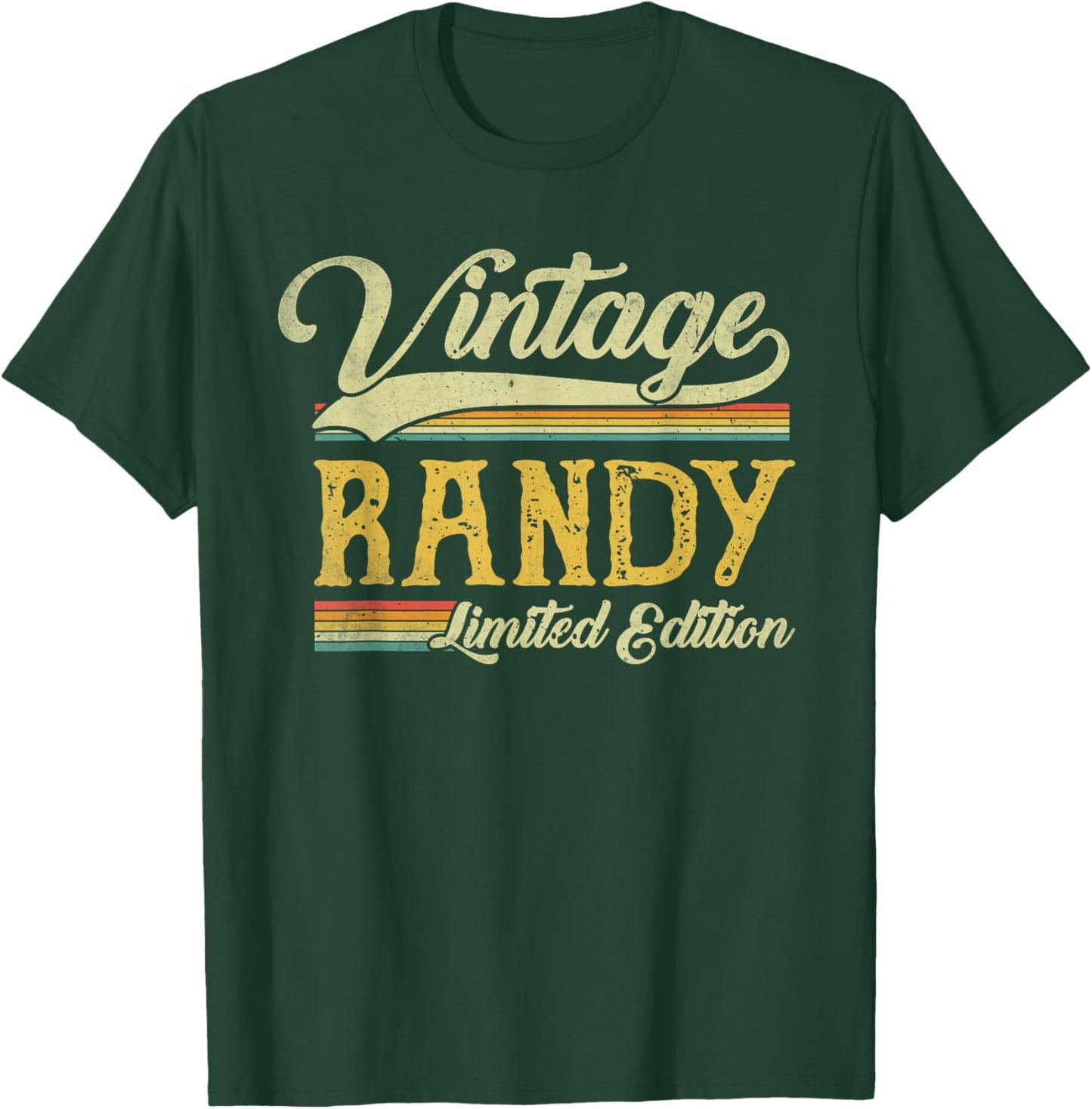 Vintage Randy Name Saying Gifts For Randy Birthday T-Shirt - T-Shirt | Forest