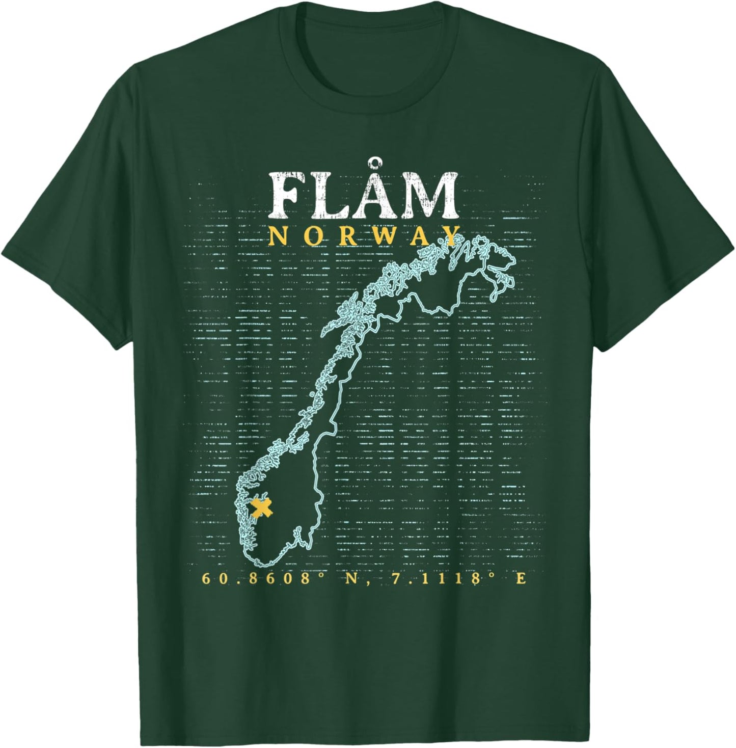Norway Flåm T-Shirt - T-Shirt | Forest