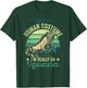 Retro My Human Costume I'm Really An Iguana Reptile Vintage T-Shirt - T-Shirt | Forest