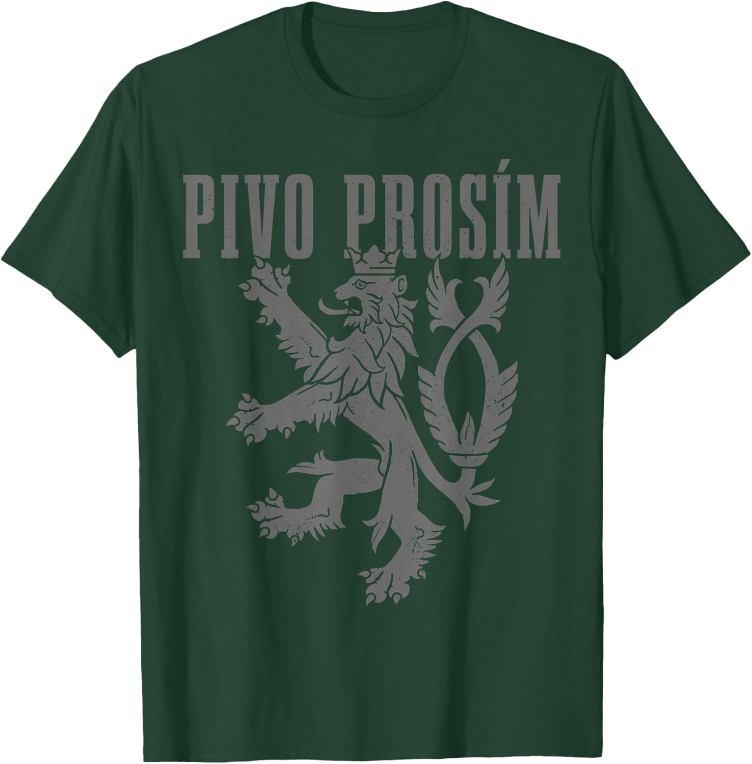 Pivo Prosim Beer Please In Czech Republic Language Prague T-Shirt - T-Shirt | Forest