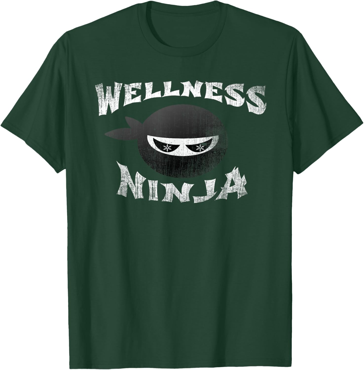 Fitness Gym Ninja Multitasking Health Trainer Wellness Coach T-Shirt - T-Shirt | Forest