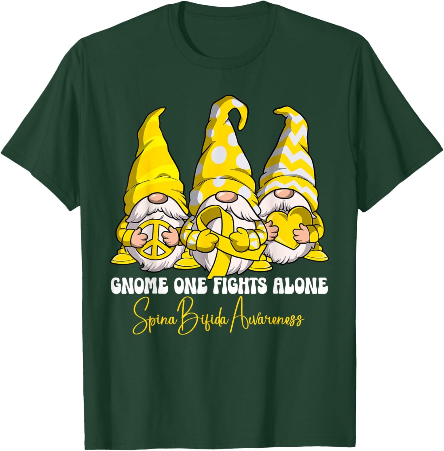 Spina Bifida Awareness T-Shirt - T-Shirt | Forest