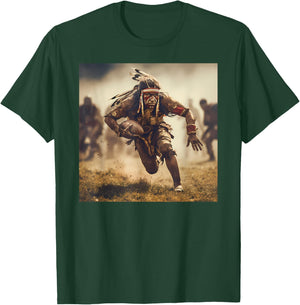 Native American Football T-Shirt - T-Shirt | Forest